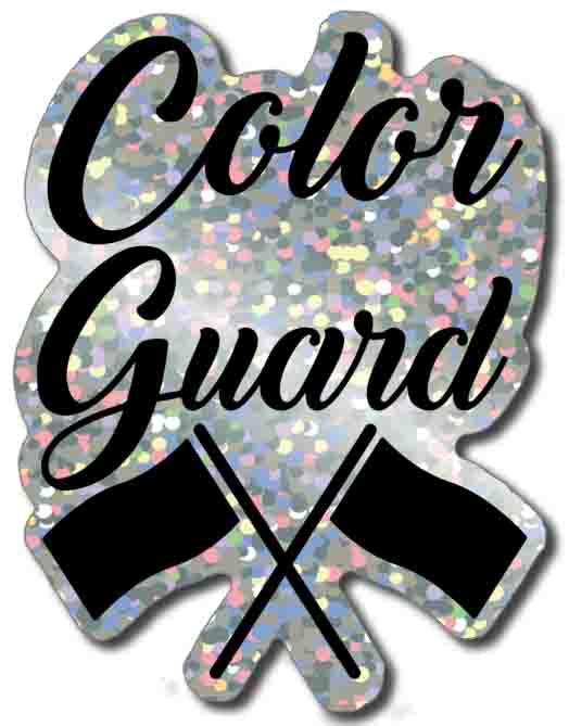 Color Guard Holographic decal