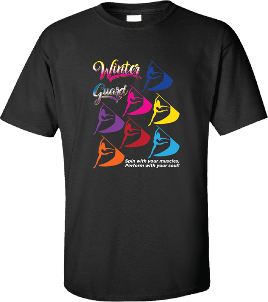 Winter Guard (flags) T-shirt